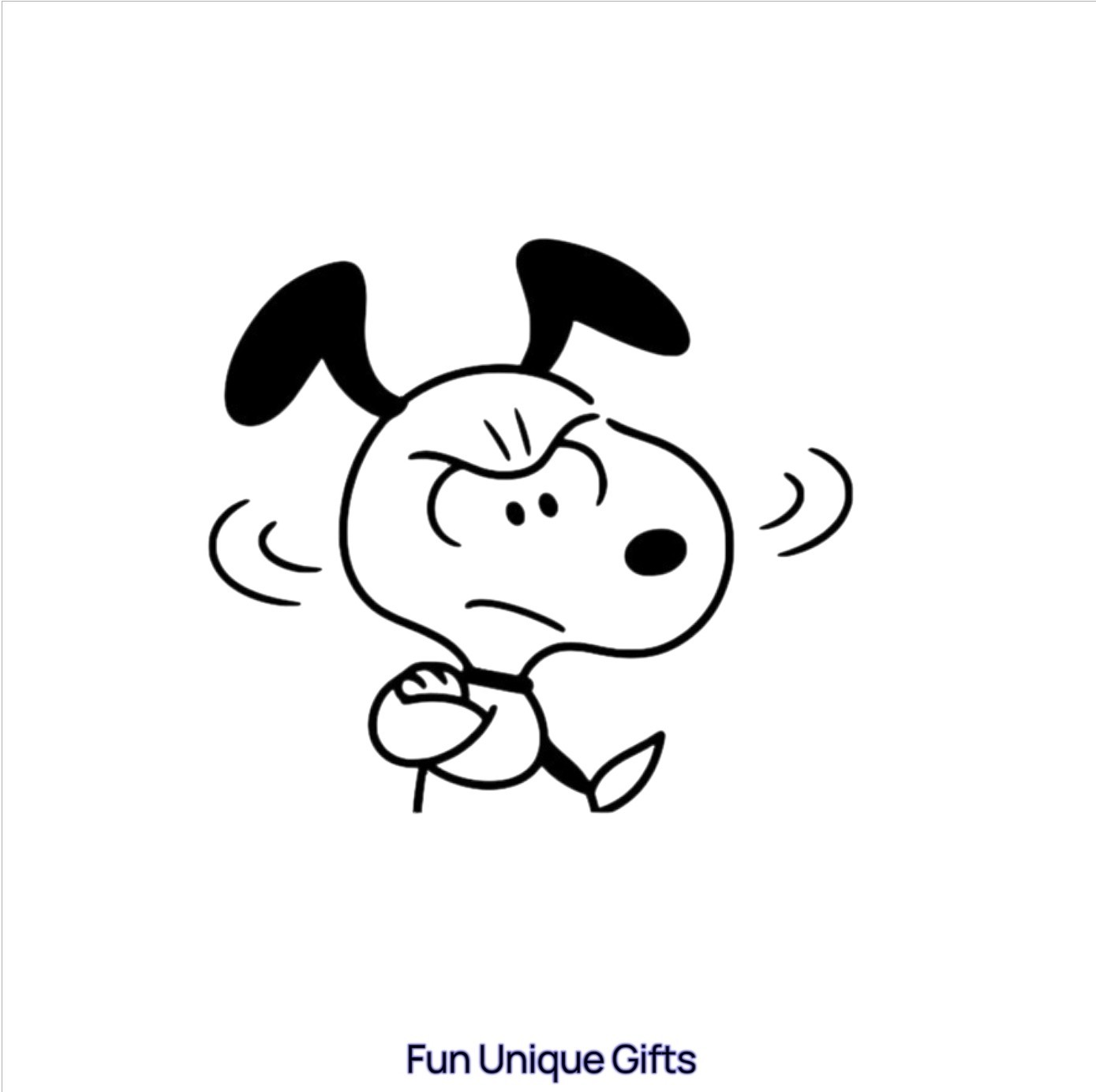 Snoopy Vinyl Decal Sticker -Multiple Colors & Sizes- SHIPS FREE!