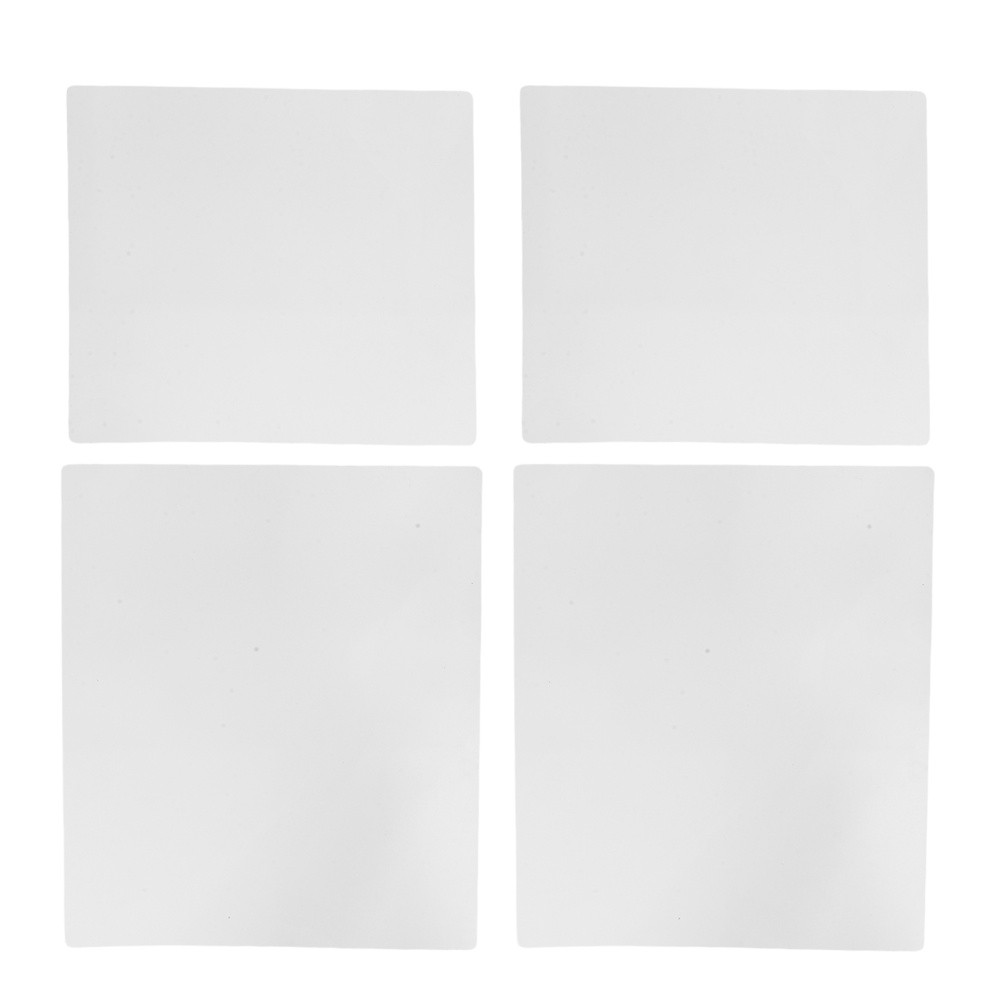 4 PCS Anti-fog Bathroom Mirror Film Proof Sheet Condensation Anti-fogging