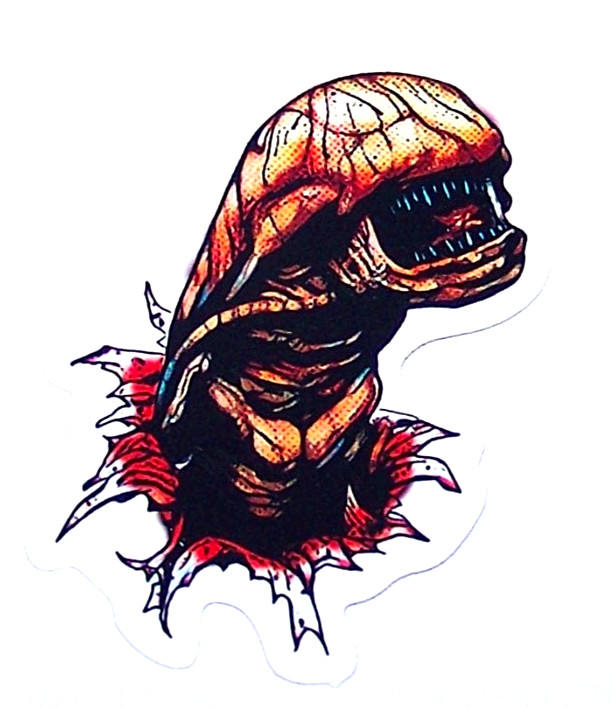 ALIEN – Cut Sticker Decal Movie Horror Film – ALIENS