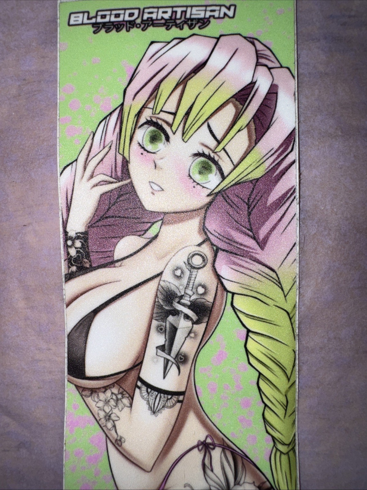 Mitsuri Kanroji Style Blood Artisan Anime Sticker Decal Demon Slayer