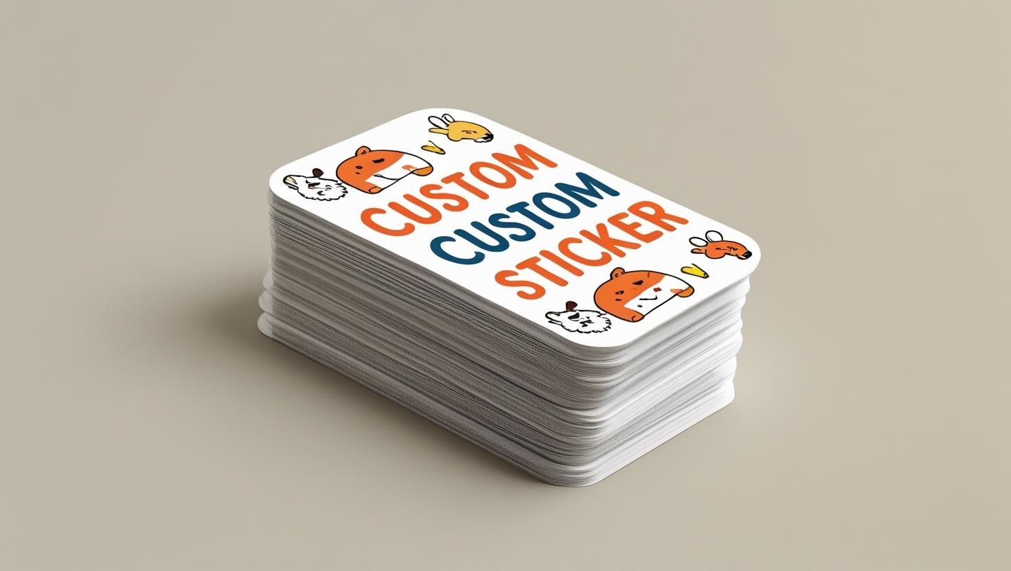 Custom Vinyl Stickers – Die Cut Decals from Your Design – Durable & Personalized