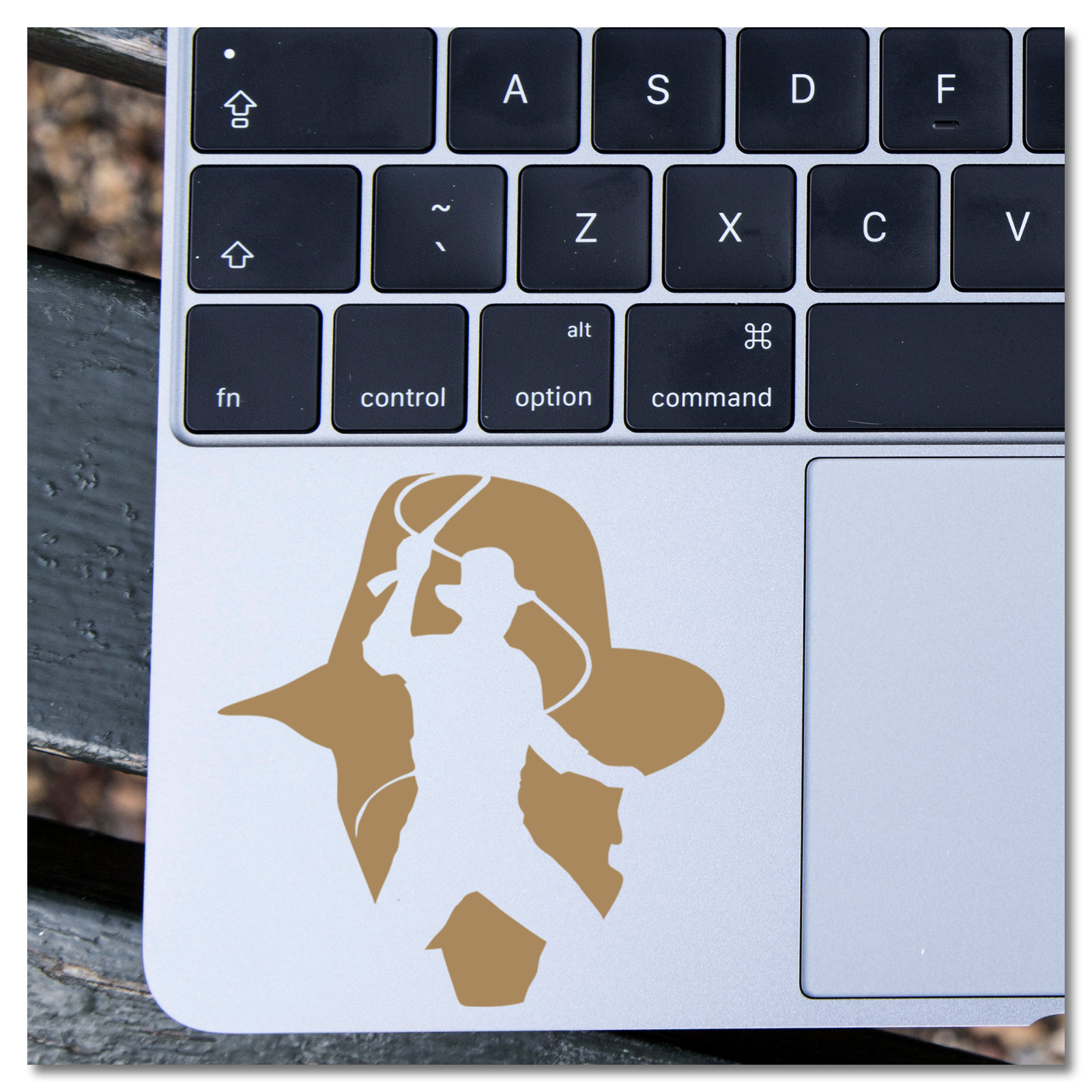 6" Indiana Jones Hat & Whip Movie Vinyl Decal Sticker