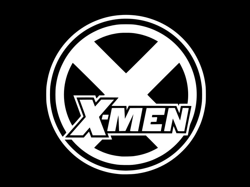 X-Men xmen round logo Vinyl Decal Sticker Free Shipping CHOOSE SIZE COLOR