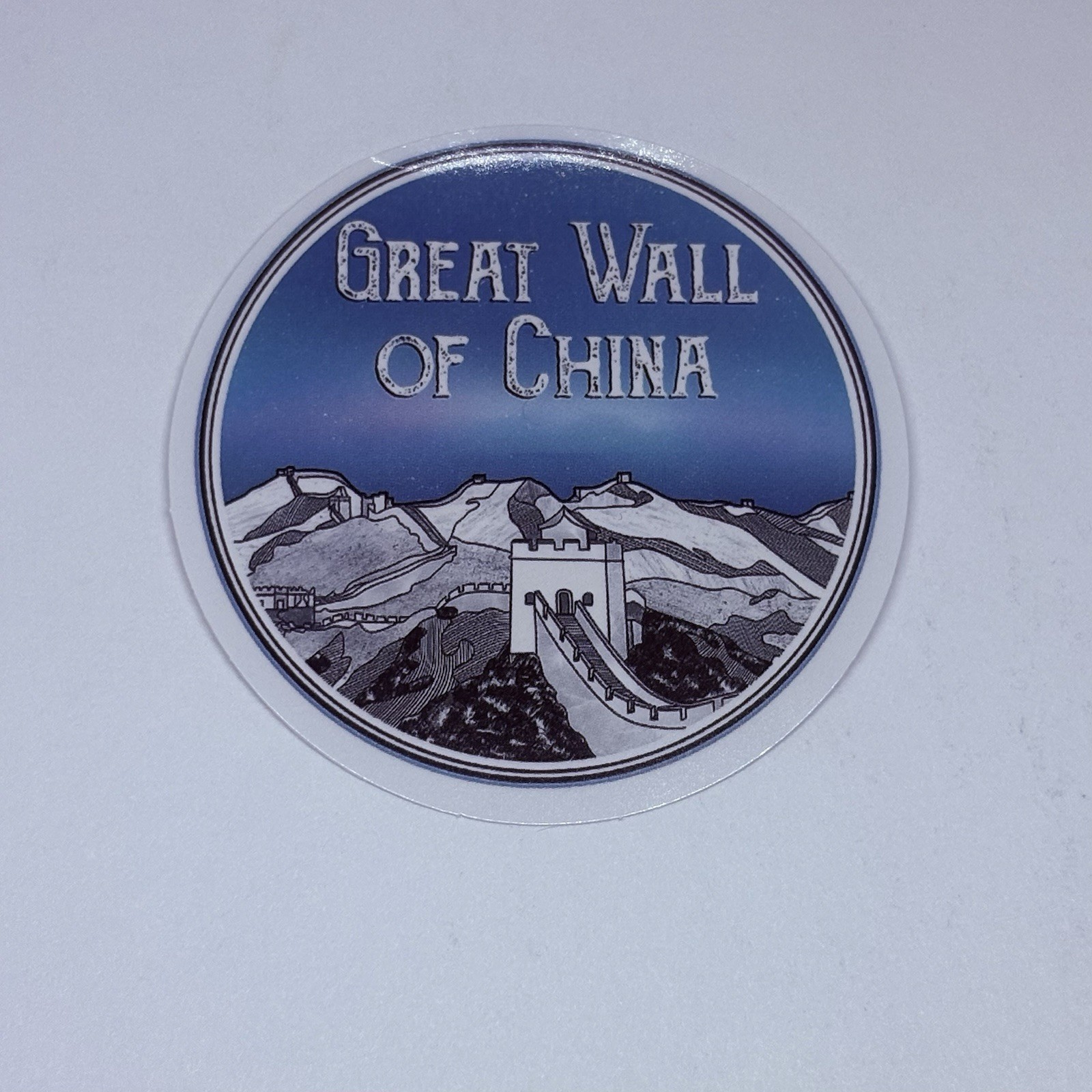 Great Wall Of China Sticker Snow Season Art Decal Vinyl Country Souvenir Tc9