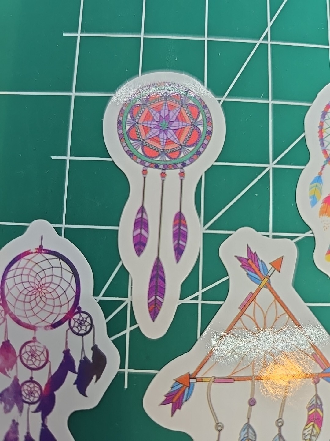 5 Dream Catcher Vinyl Decal Stickers Waterproof. Vibrant Colors. Cool. Lot #10