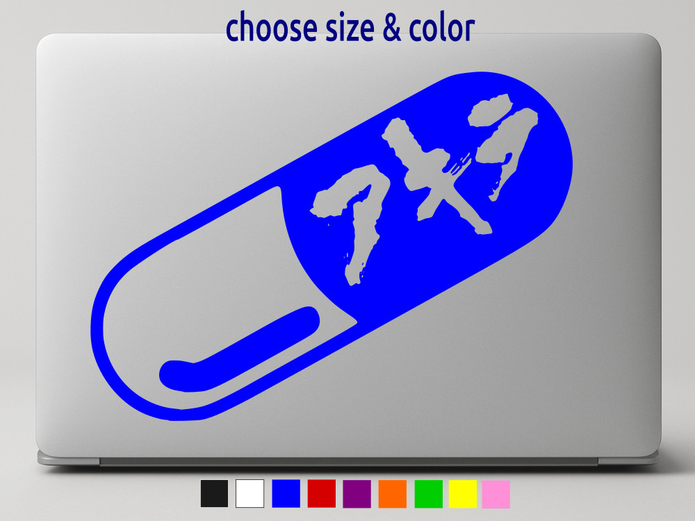 AKIRA PILL Anime Vinyl Decal Laptop Wall Car Sticker CHOOSE SIZE COLOR