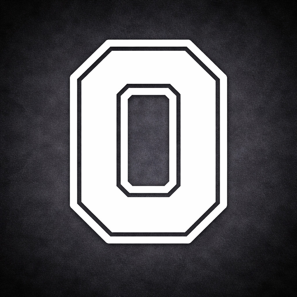 Ohio Football Block O Style Vinyl Decal Sticker Car Window Laptop 2"-8"