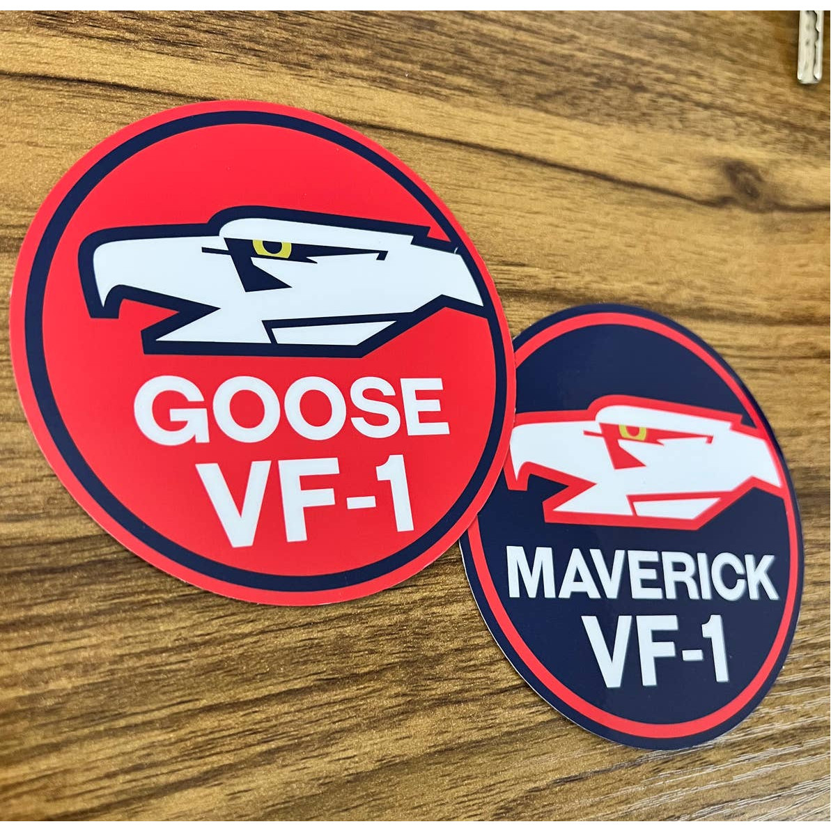 Pilot Helmet Decals | Vinyl Sticker | BOTH Decals | 4"