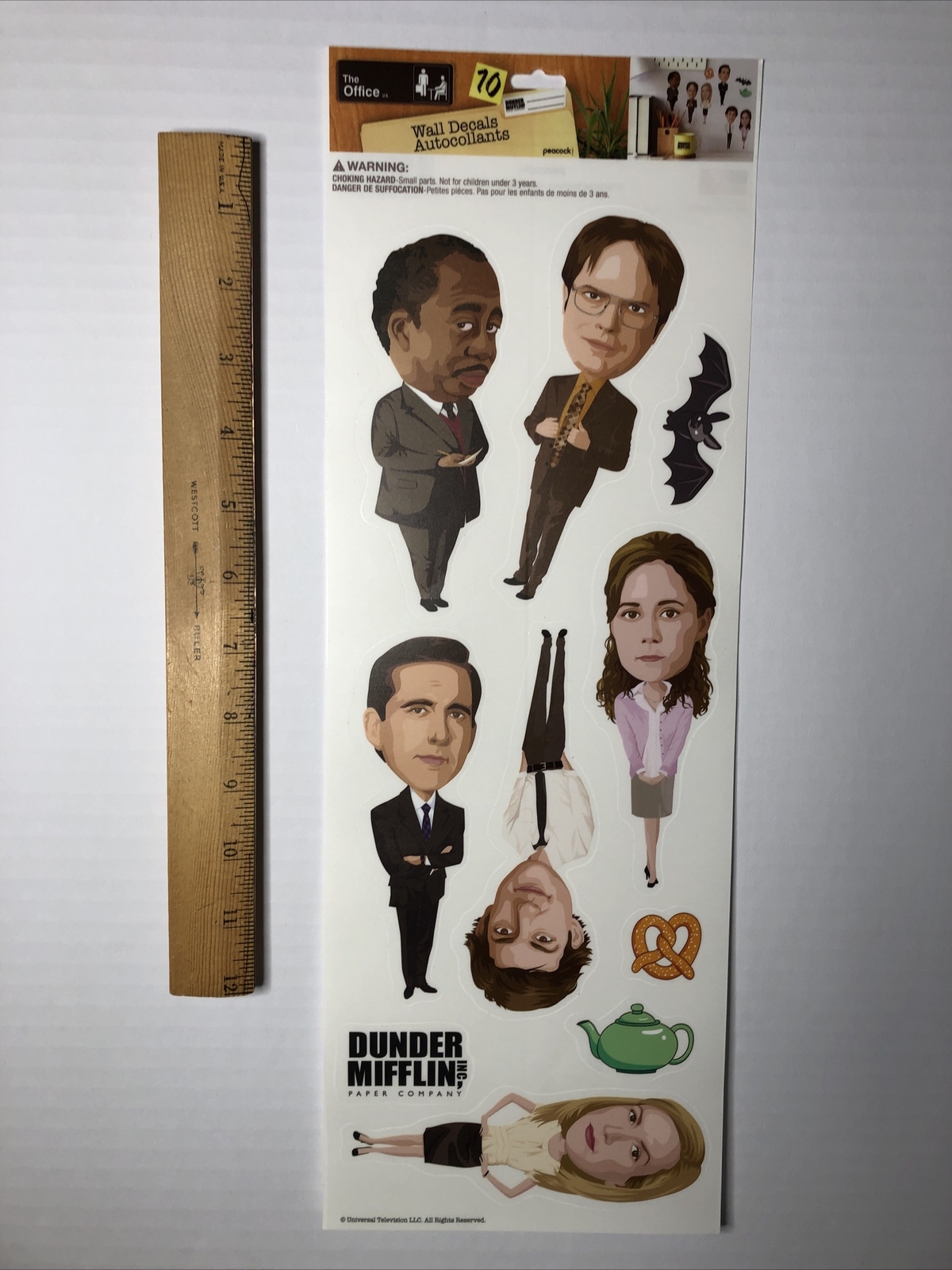 The Office Wall Decals Removable & Repositionable Made in USA