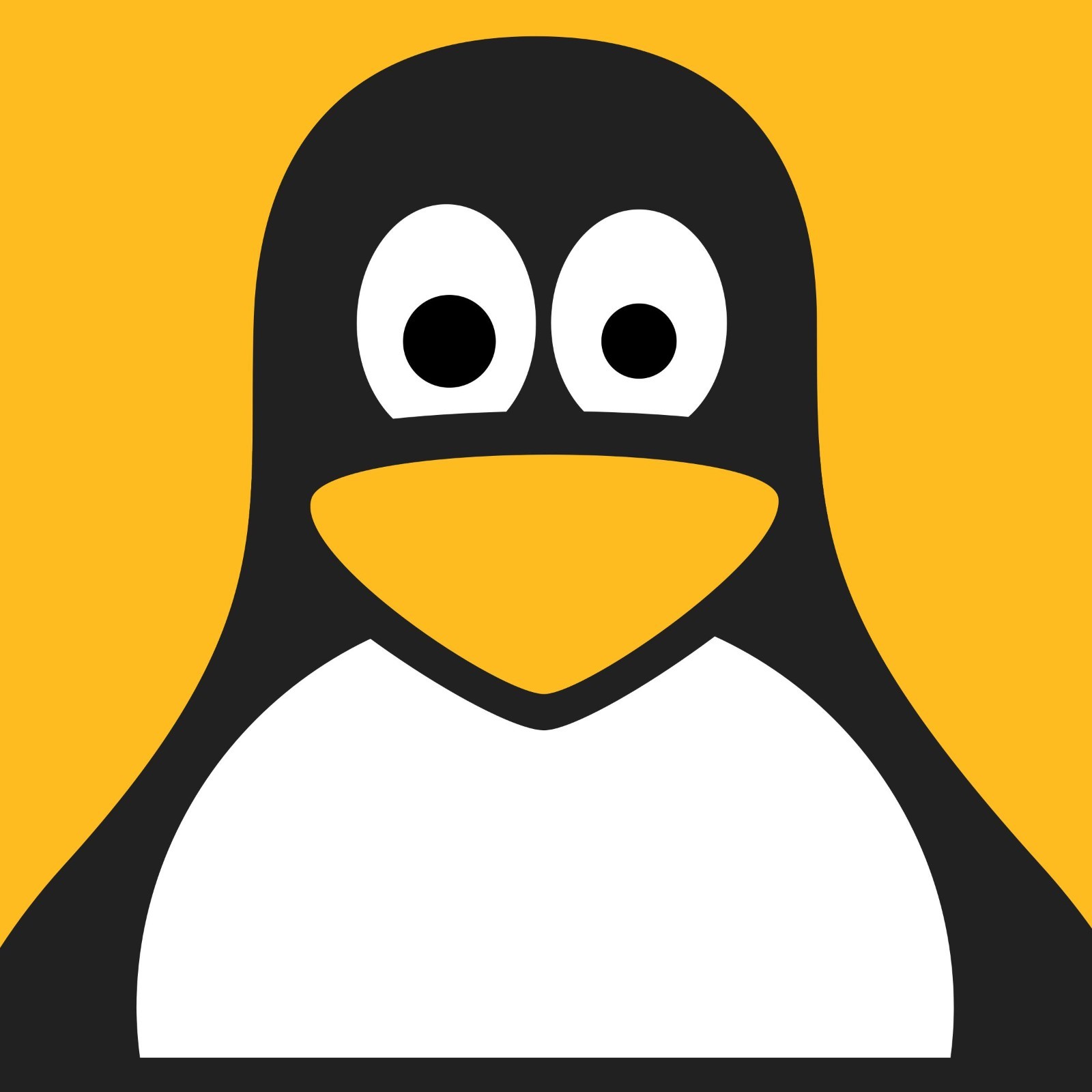 Linux sticker Penguin weatherproof bumper vinyl decal