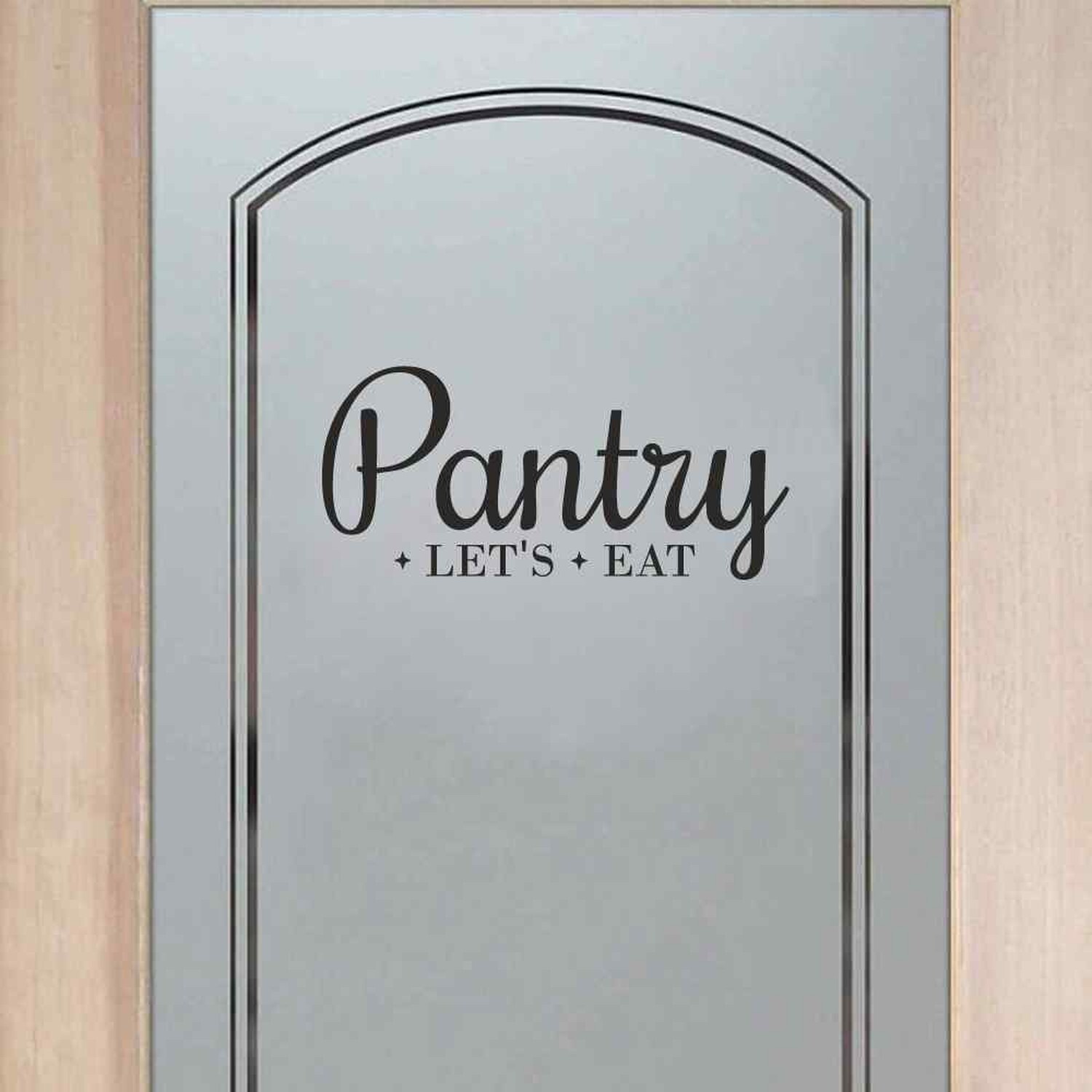 BATTOO Pantry Decal – Pantry Door Decal – Pantry Wall Decal – Kitchen Decor -…