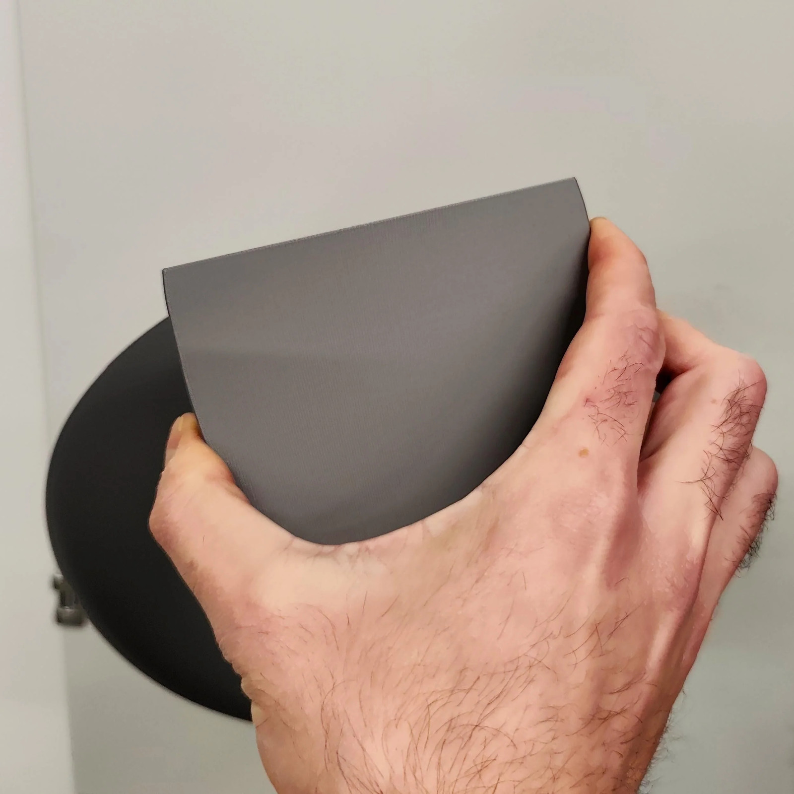 3D Printed Bowl Wall Shelf | Modern Sculptural Floating Shelf | Minimalist Wall