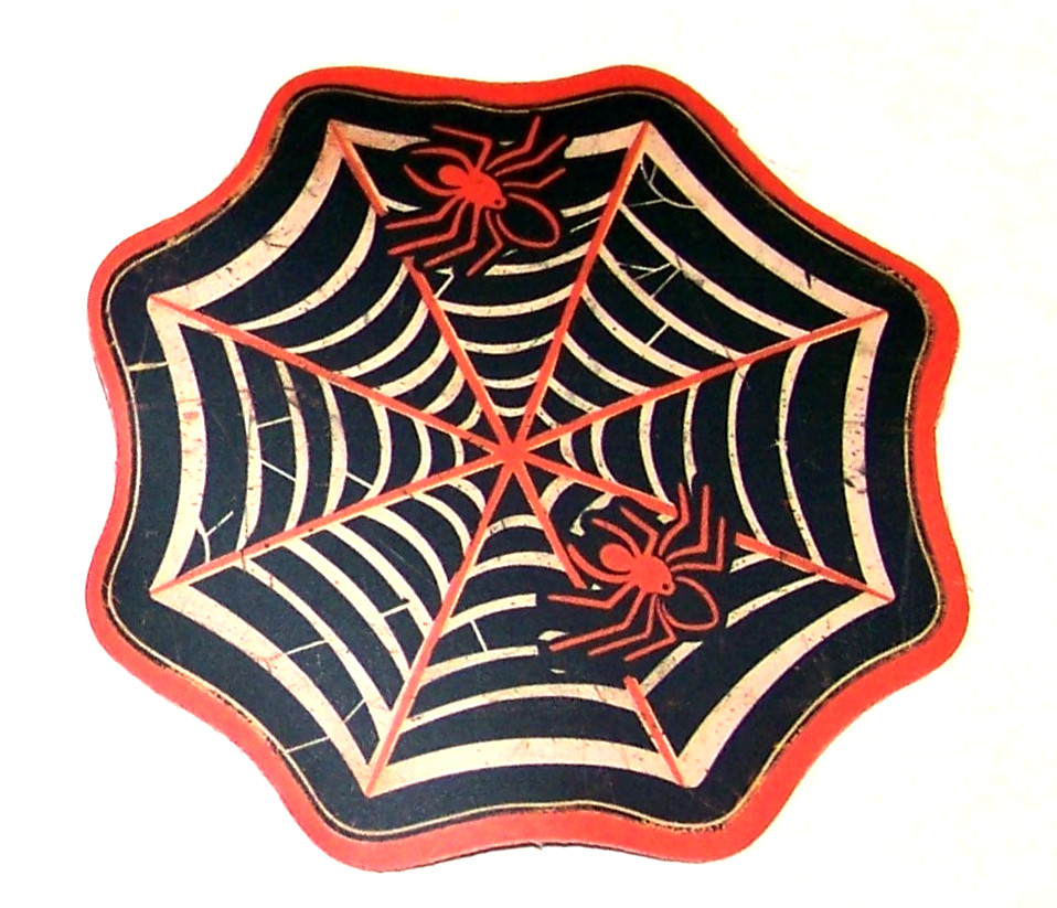 HALLOWEEN Themed Die Cut Sticker Decal Spooky Holiday – Spiders & Web