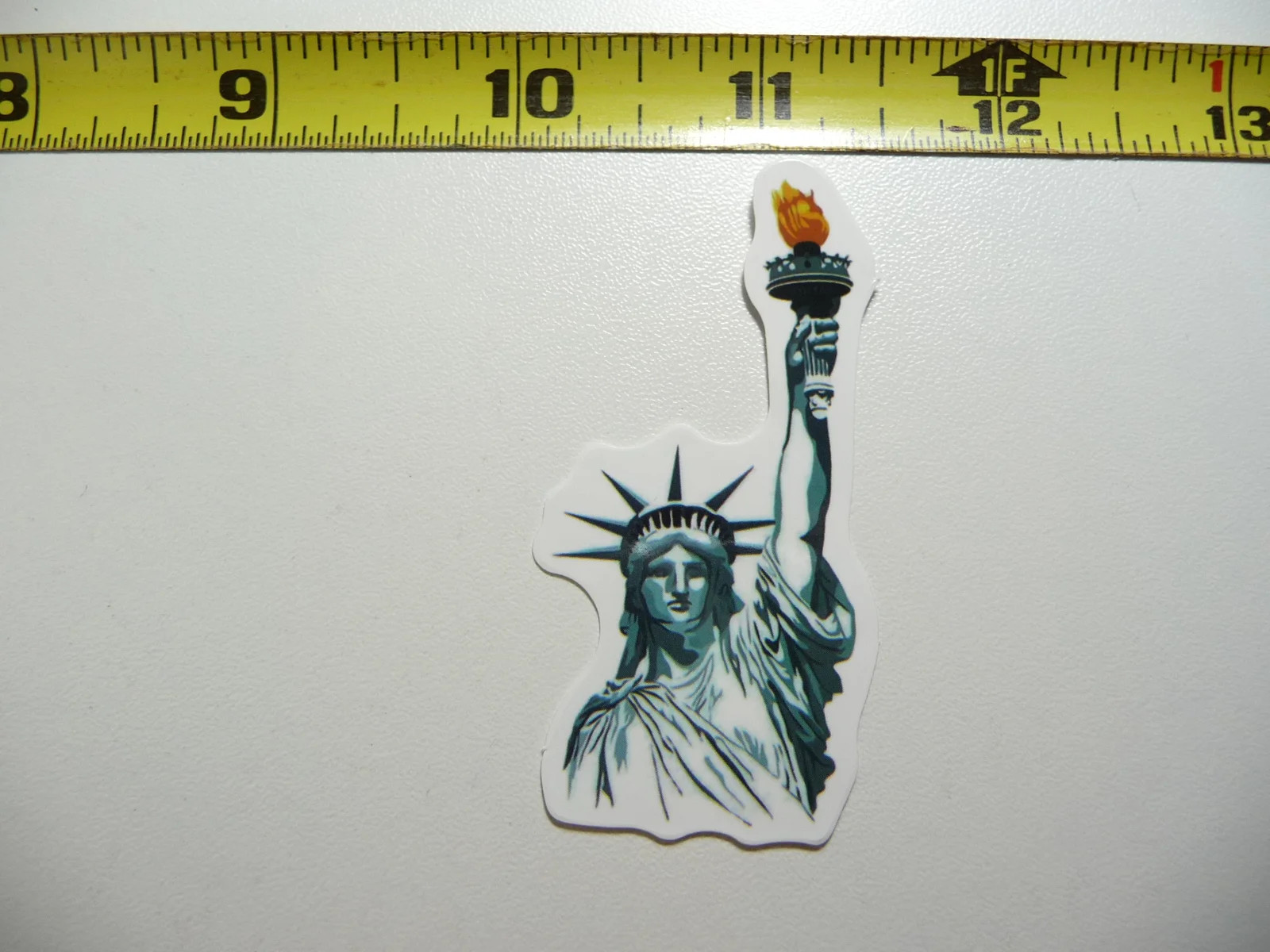 STATUE OF LIBERTY TORCH NEW YORK CITY SMALL STICKER DECAL LANDMARK TOURIST