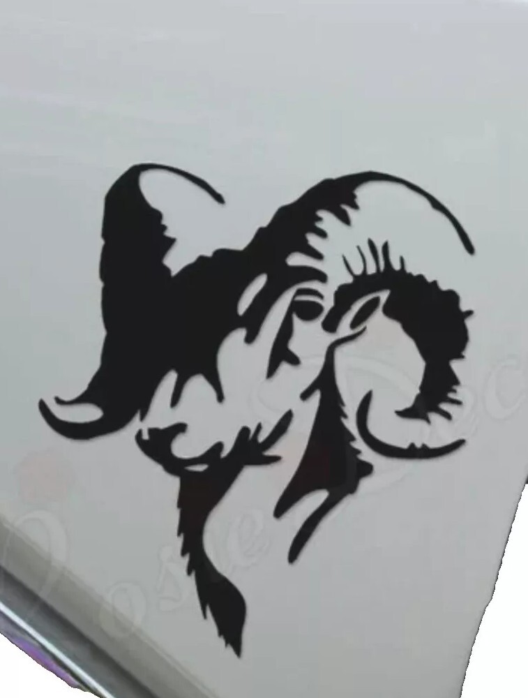 RAM decal sticker vinyl for Car Truck SUV Bumper Bronco Wall Laptop window L