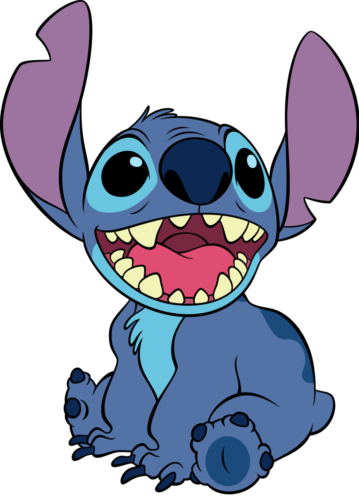 Lilo and Stitch Stitch sticker weatherproof bumper vinyl decal
