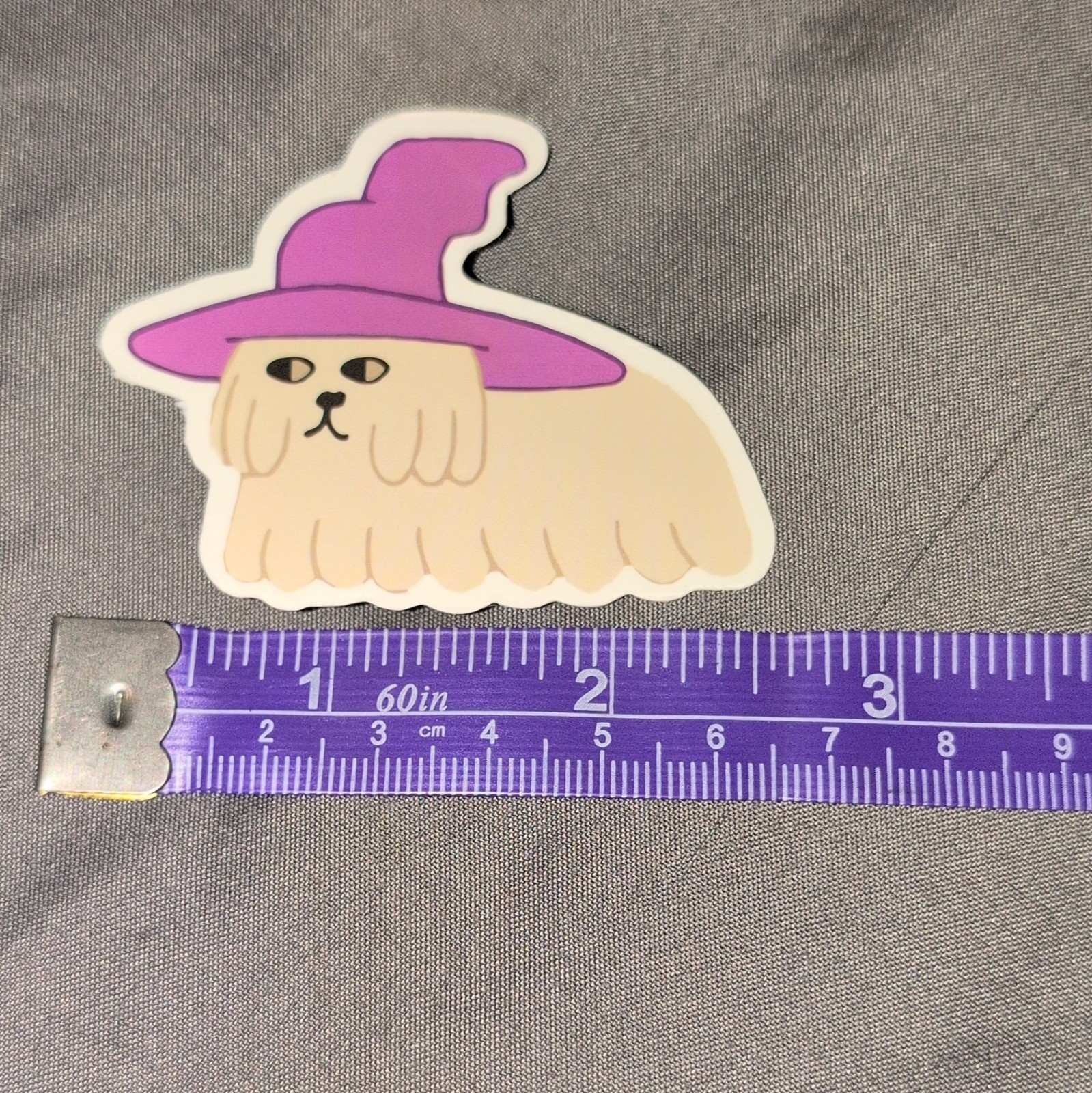 Midnight Gospel- Charlotte The Witch Dog. Sticker/Decal. 2 1/2in x 2 in