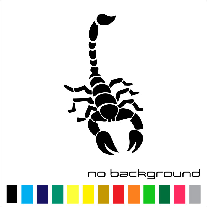 Scorpion Sticker Vinyl Decal – Zodiac Scorpio Desert for Truck Bumper Car Window