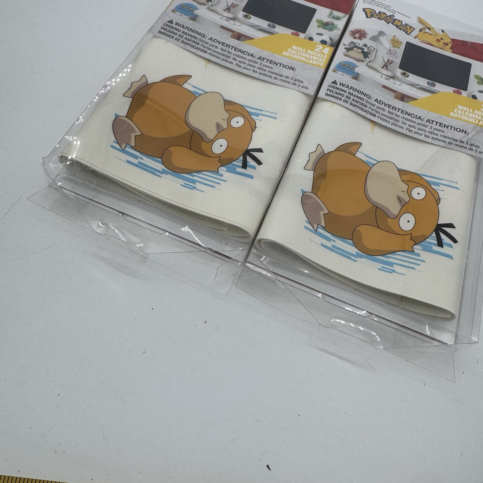 RoomMates Pokemon Peel & Stick Wall Decals 24pc Lot 2 Pikachu Snorlax New Open