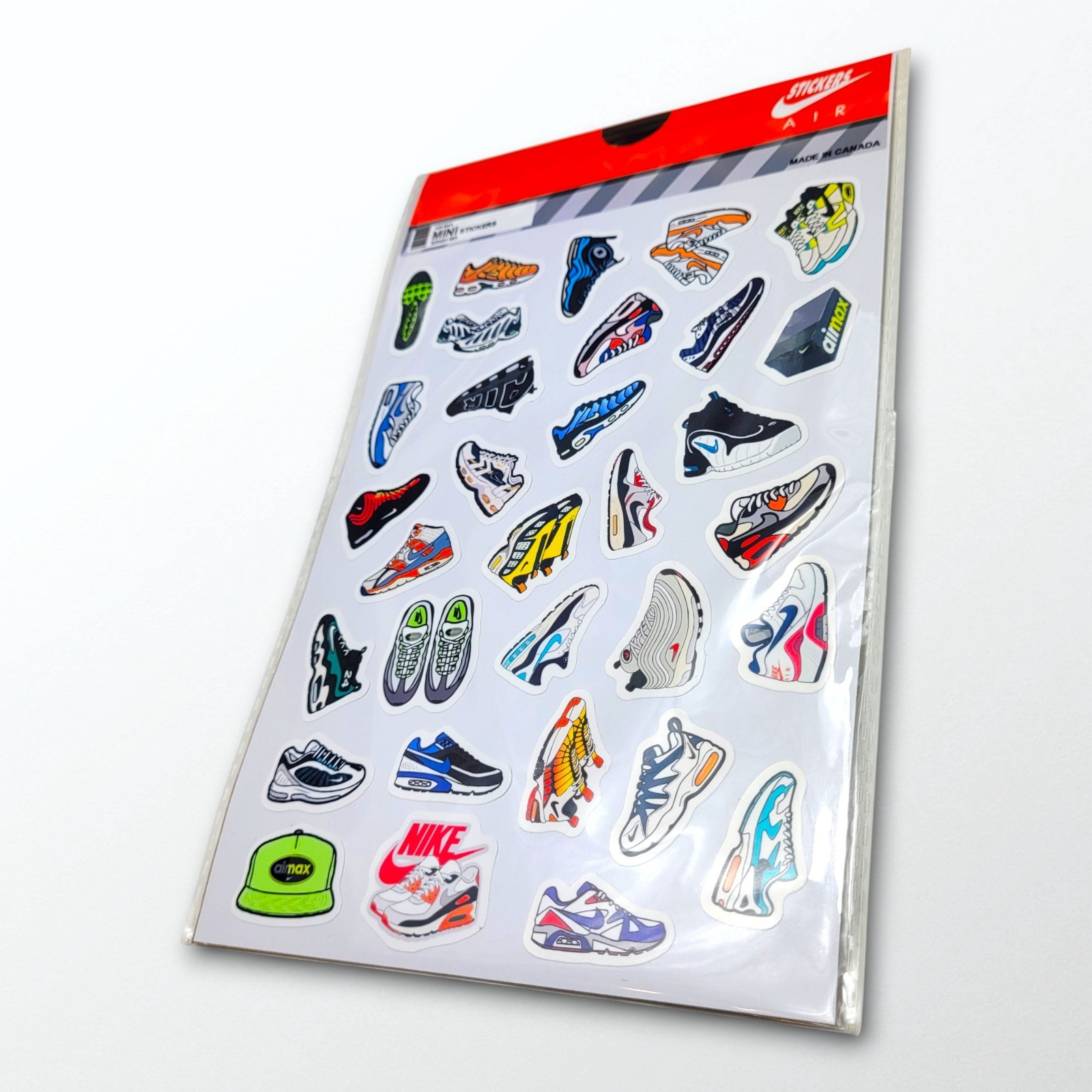 Nike Air Max SUPER CUTE mini sticker pack of 32 Dainty Supreme Stussy Kith