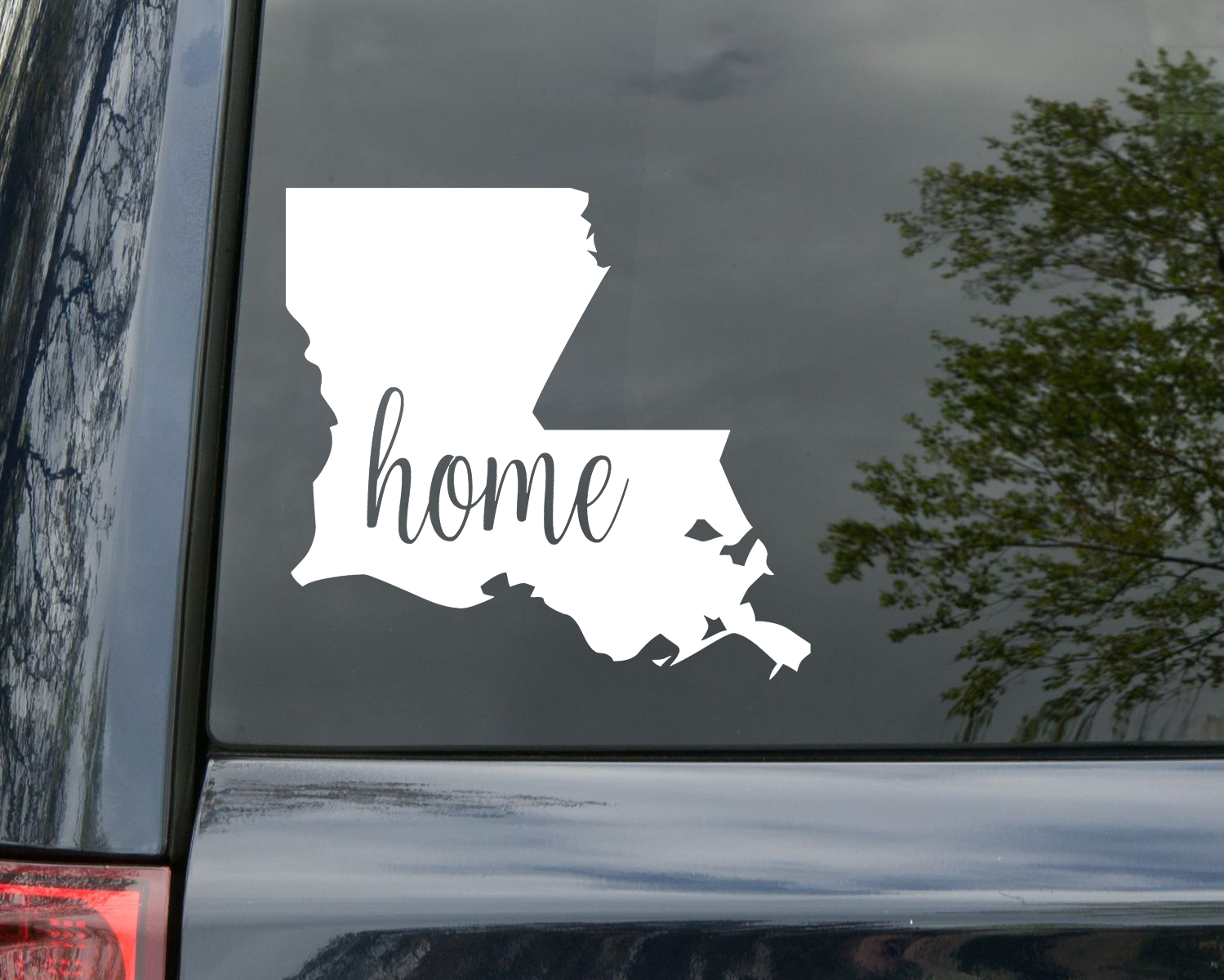 Louisiana State Vinyl Decal Sticker 6" x 5" Home LA Tigers LSU FREE SHIPPING