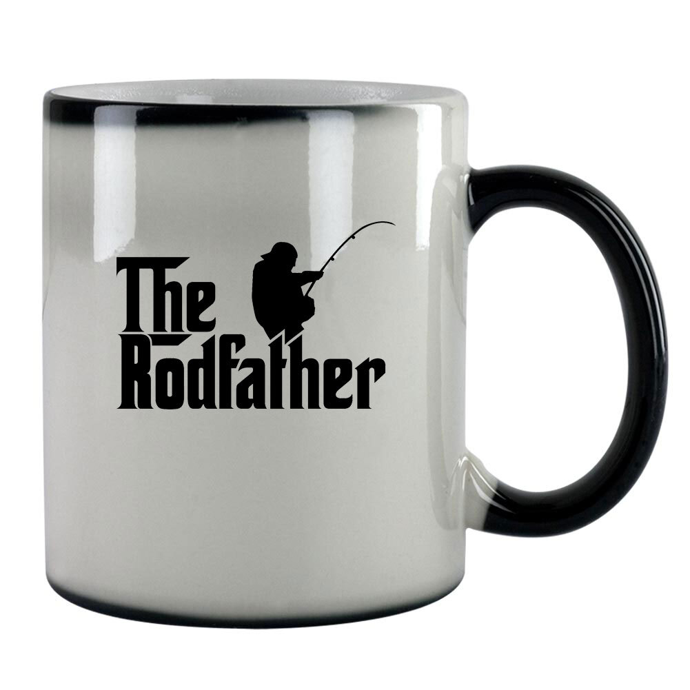 Funny Fishing Dad Pun Decal Sticker for Car Home Wall Door Window The Rodfather