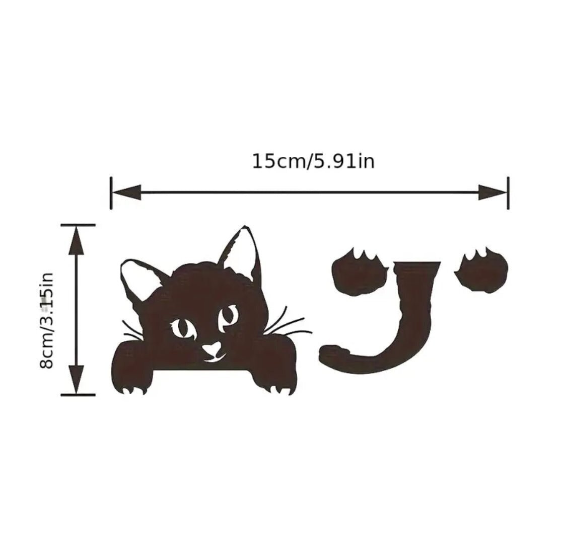 1 pc Cat Switch Stickers for Light Switches or Home Decor