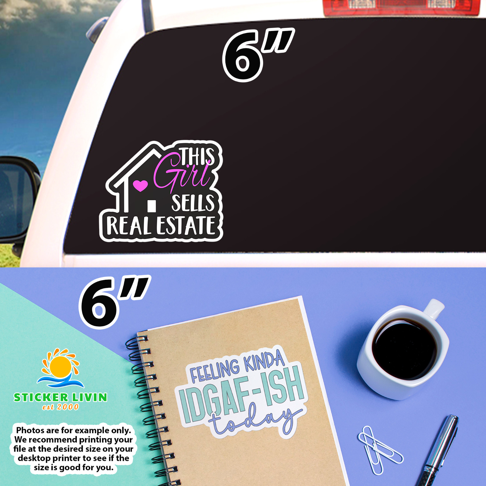 Custom stickers | Die Cut Product Labels | Business Logo Stickers | Bulk Decals