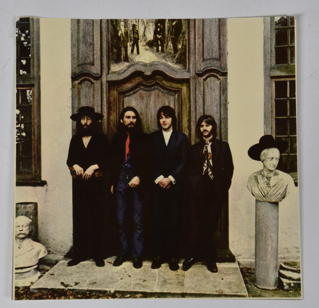 Vintage Beatles Hey Jude Insert Cover Art 6" Art Print 45 Record Paper ONLY