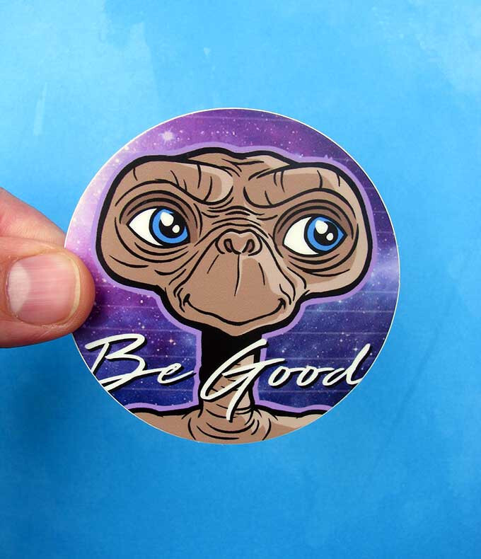 80s Sticker Set – Transformers, ET, ALF, Star Wars, Gremlin Decals – Car, Laptop
