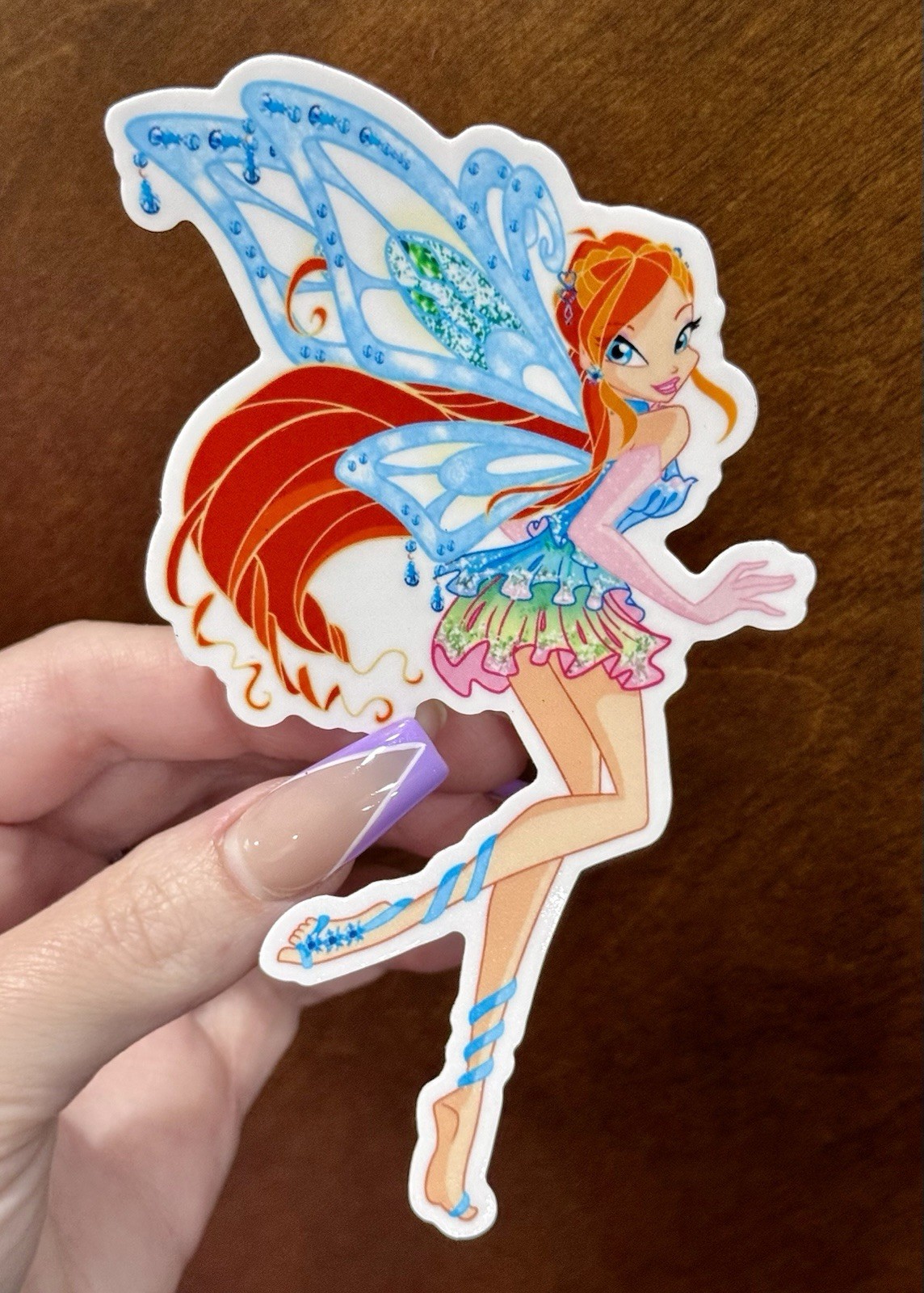 5” Jumbo Large Winx Club Bloom Enchantix Fairy Vinyl Sticker