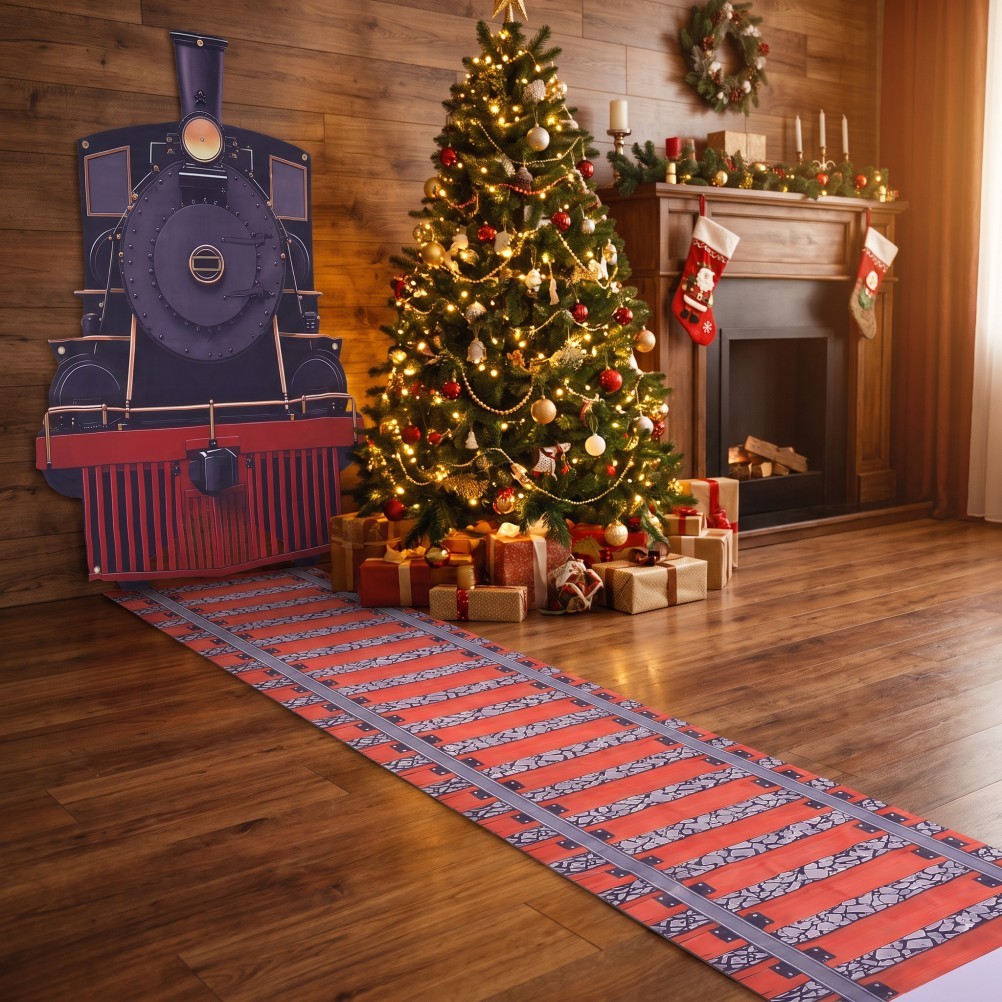 Train Theme Decoration Christmas Decorations Birthday Hanging Bulletin Board