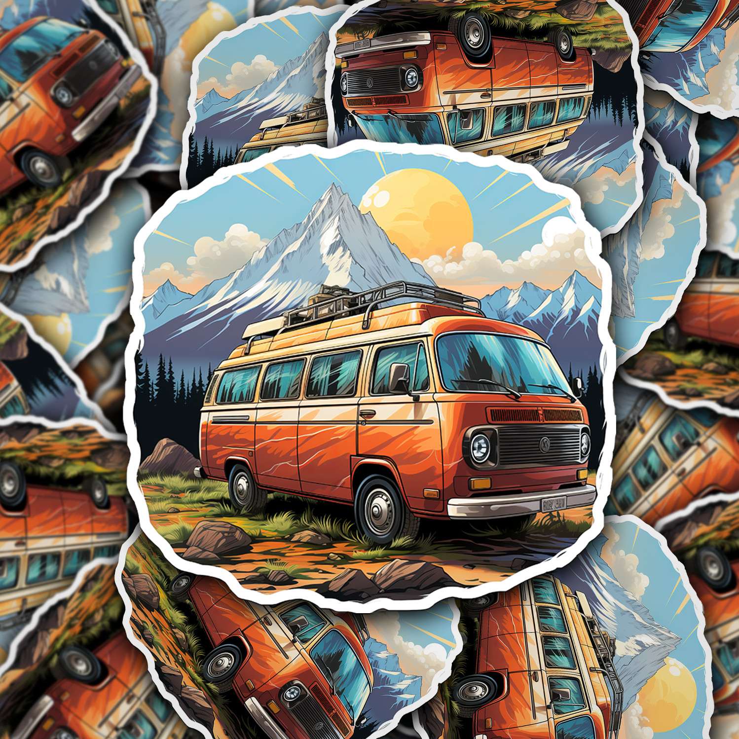 Van Life Vinyl Sticker – Celebrate the Freedom of the Road