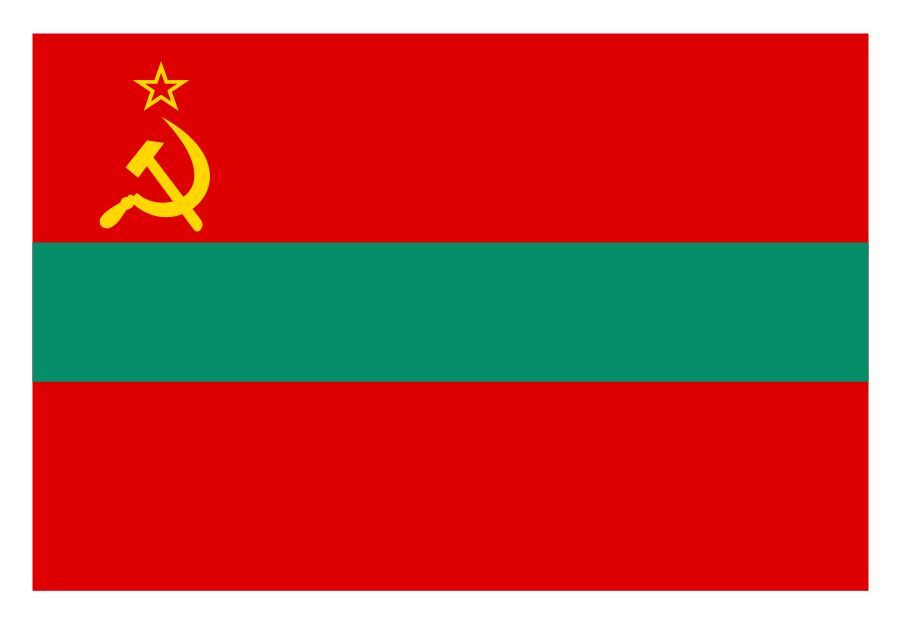Transnistria International Flag Sticker Decal F711