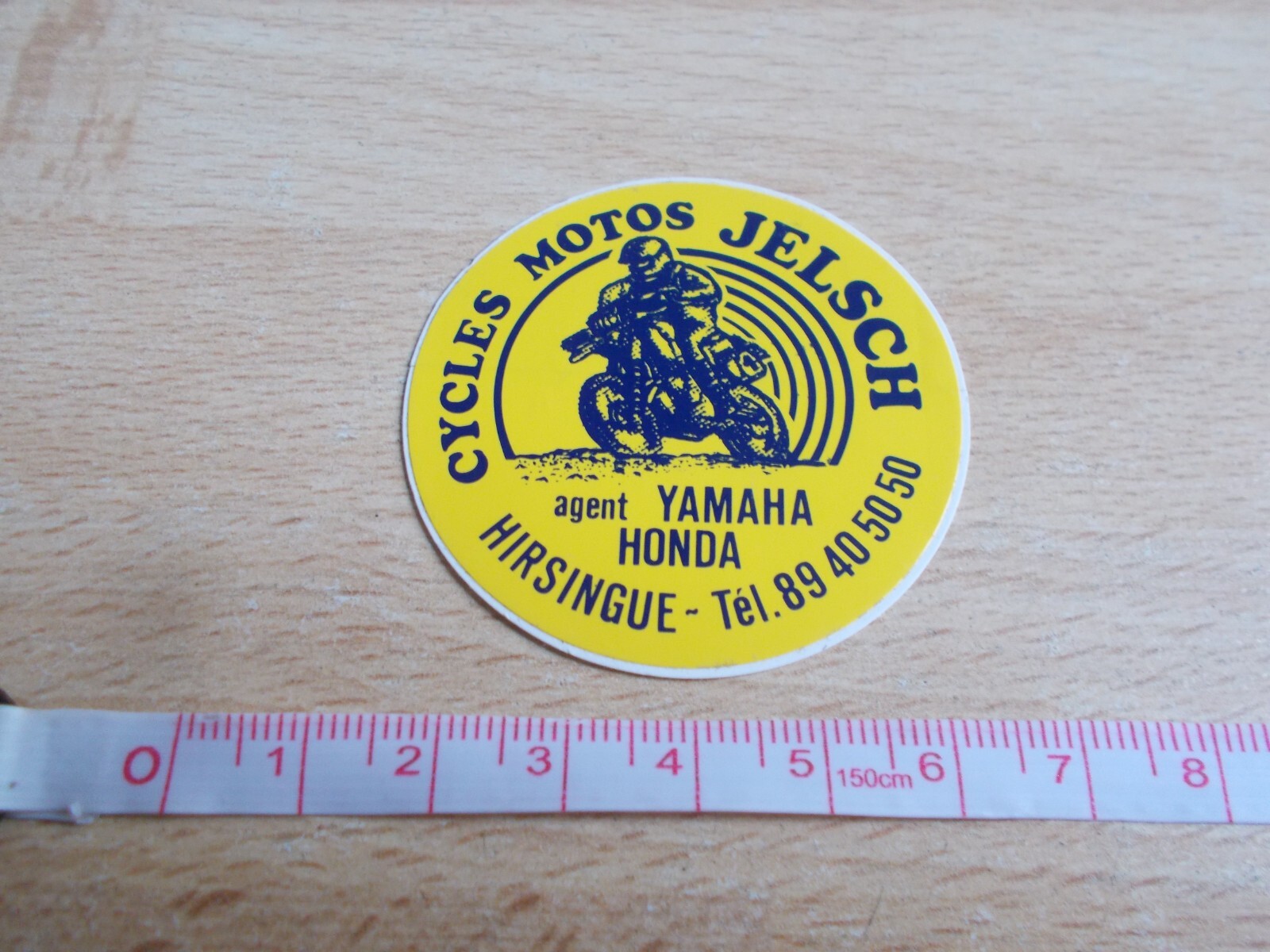 Small Sticker Cycles Motorcycles Jelsch – Agent Yamaha Honda – Hirsingue