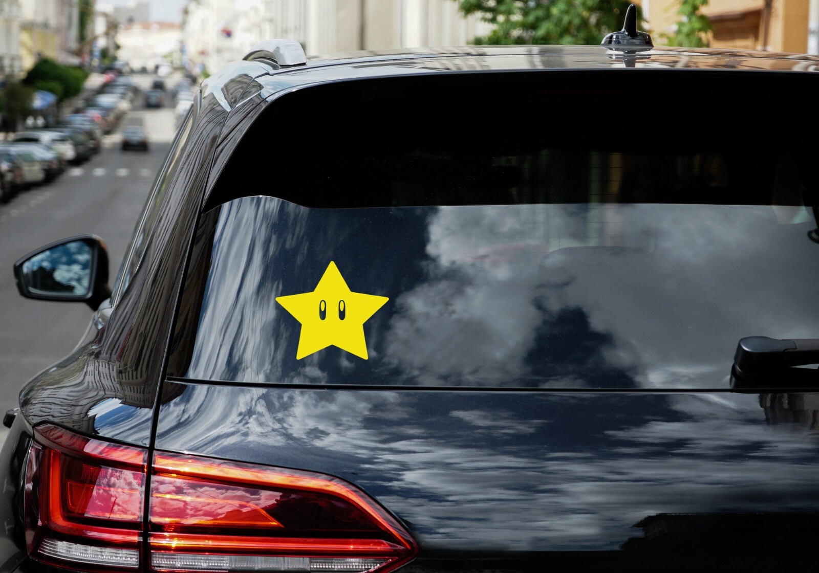 Nintendo Super Mario Bros Star Logo Die Cut Vinyl Decal Sticker Car Window