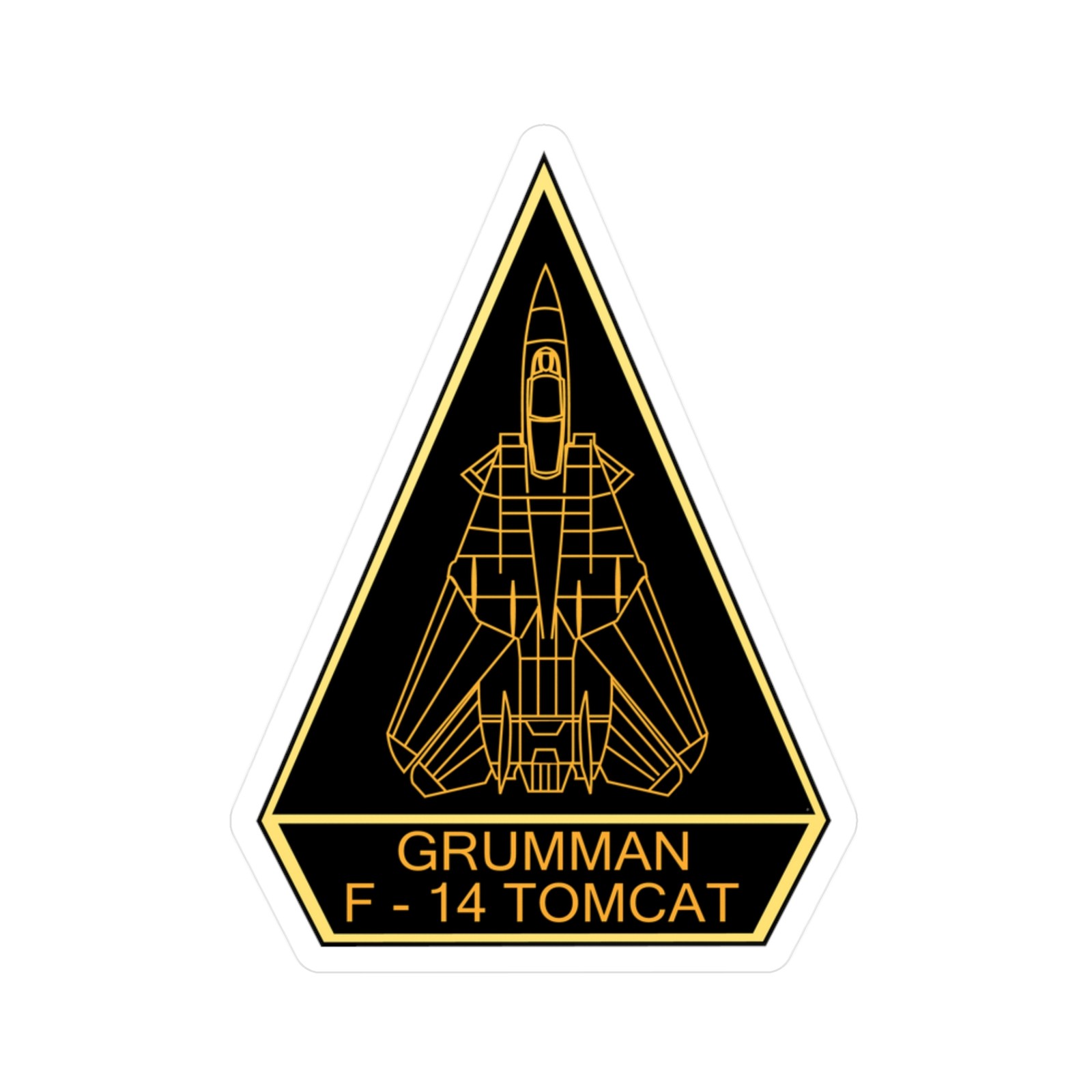 United States Grumman F-14 Tomcat Air Force Kiss-Cut Vinyl Decals Sticker