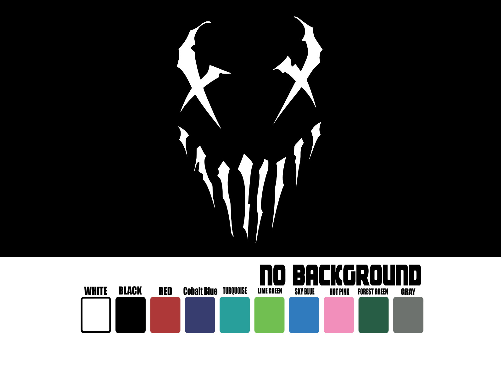 MUSHROOMHEAD Vinyl Decal Sticker Window Car Truck Laptop Door Wall Mirror