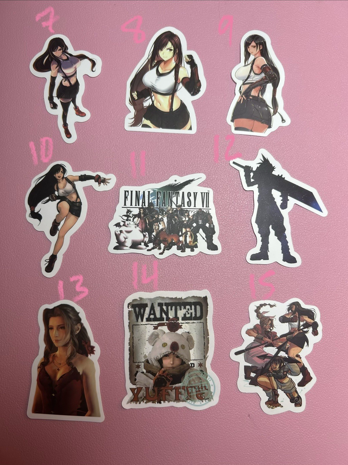 Splatoon , Final Fantasy And More Anime Stickers