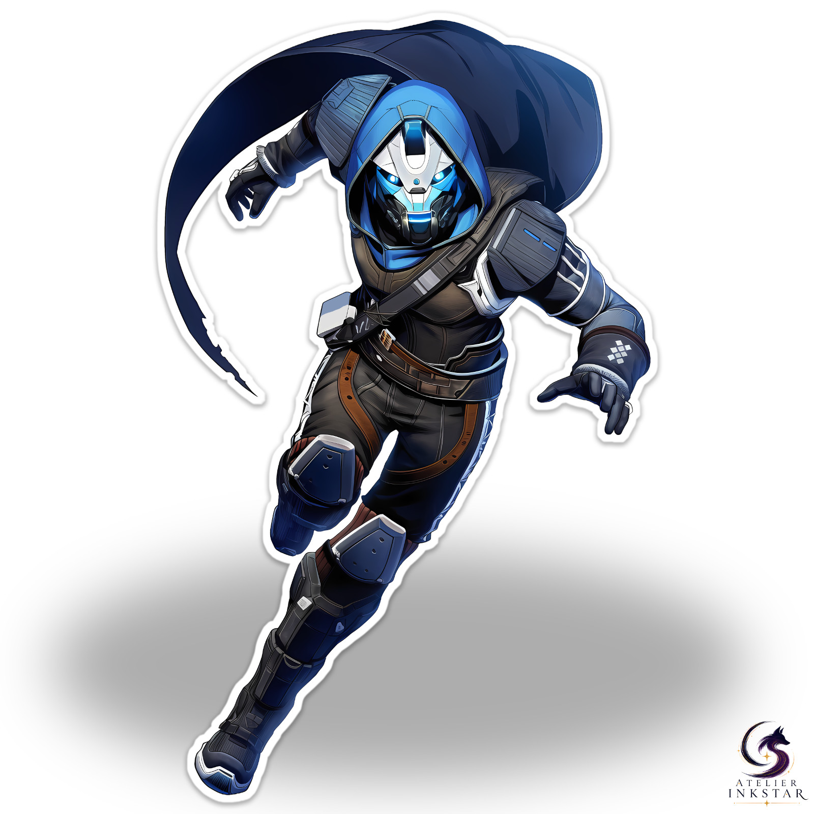 Destiny 2 Cayde-6 Sticker | Gaming Laptop Vinyl Decal