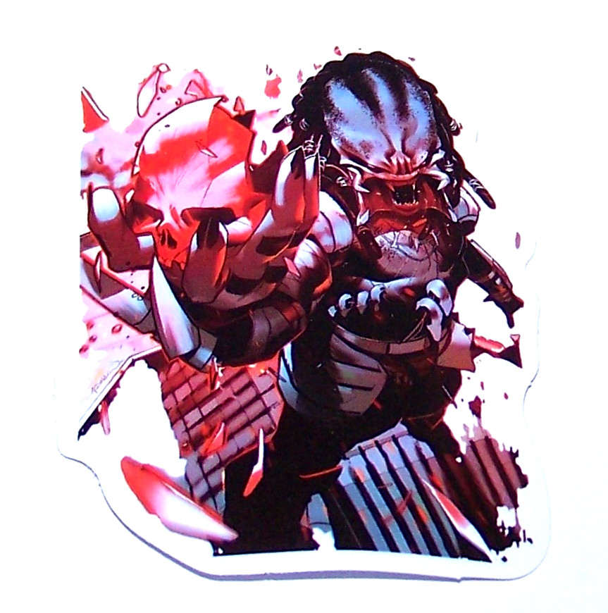 Predator – Hunter Alien Cut Sticker Movie Decal Action Sci-Fi Horror Film