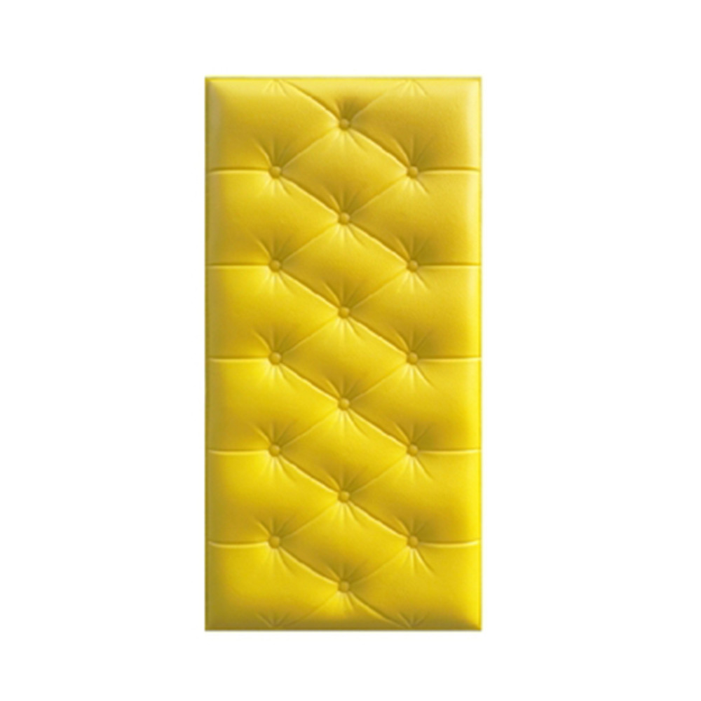 3D PE Foam Self-adhesive Wall Sticker Panels Background Decal Home Decor 12"x23"