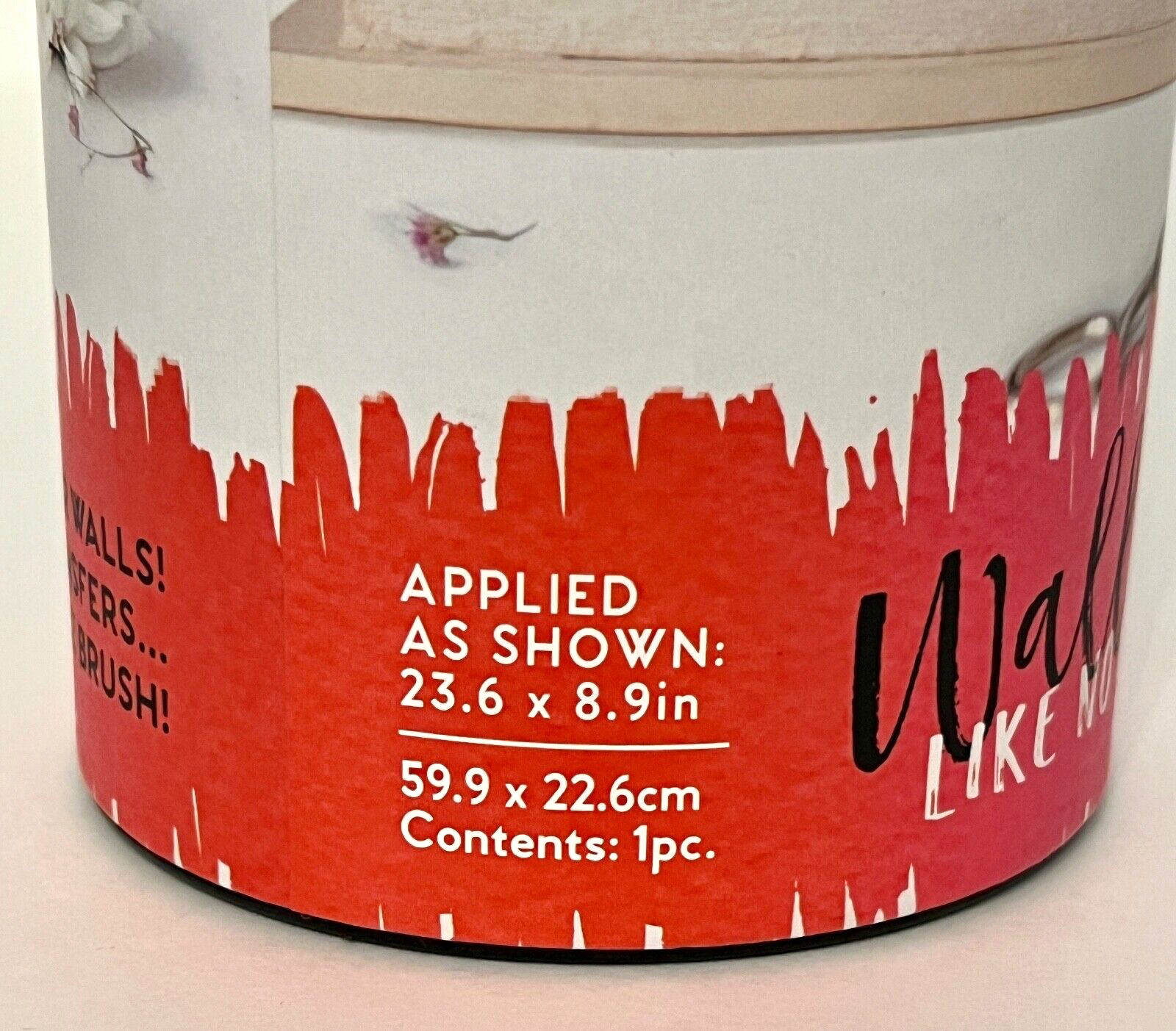 Laundry Room Wall Art 24" IRONY–Opposite of WRINKLY Rub On TriVink Transfer NEW