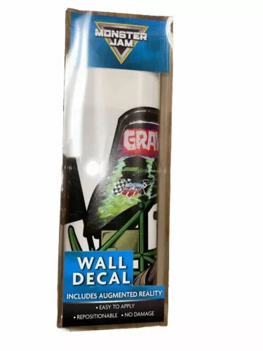Monster Jam Grave Digger Monster Truck Stick- Scan – Live Action Wall Decal