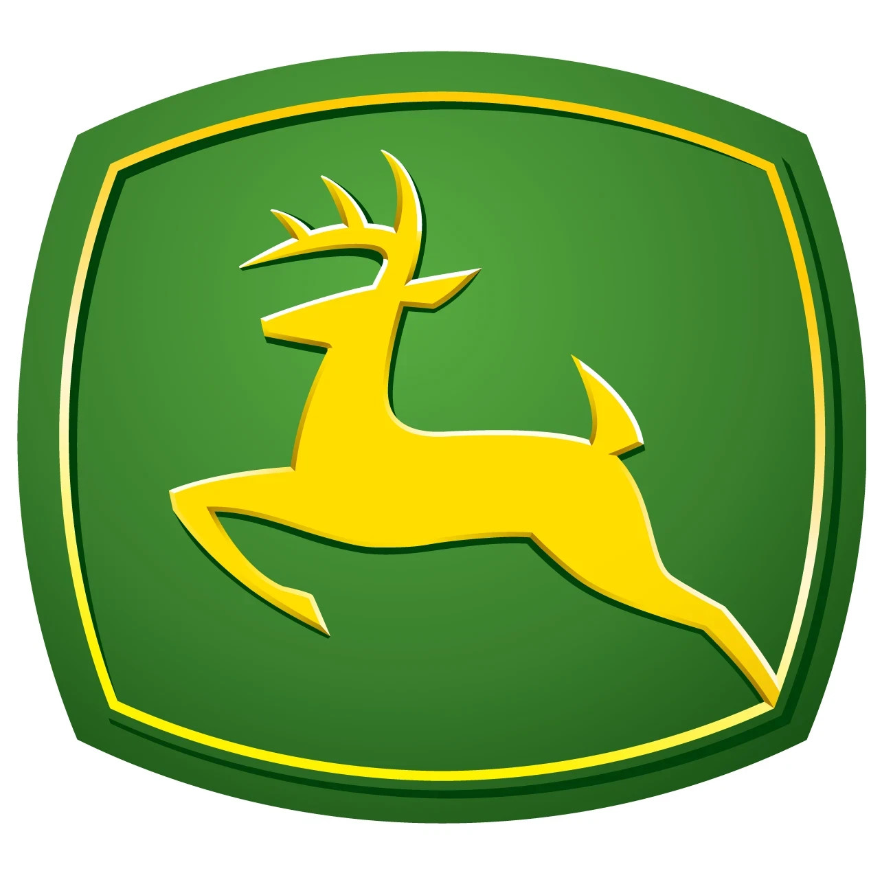 John Deere Vintage Tractor Logo Vinyl Sticker Decal Laptop Cup Tumblr Locker