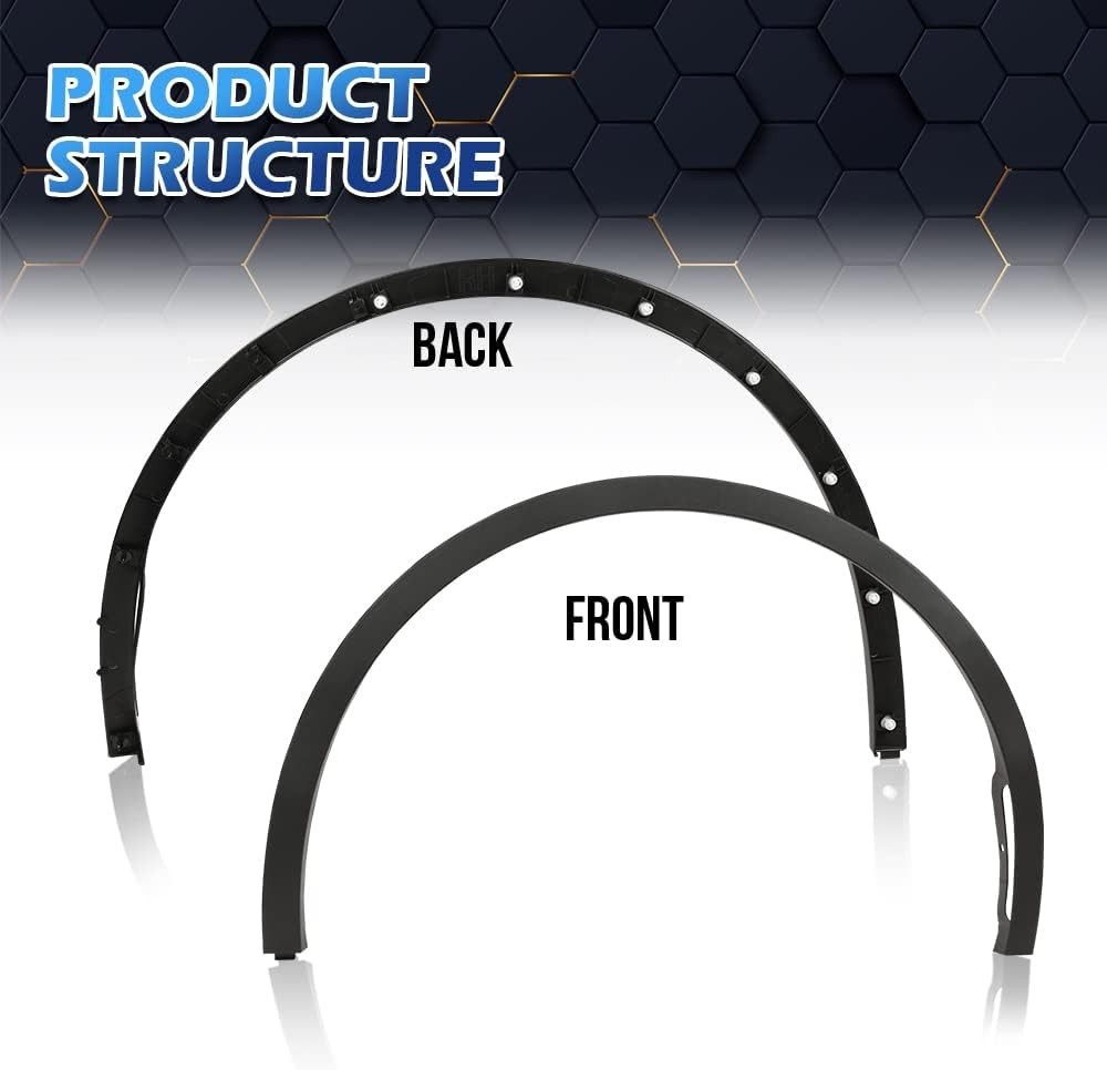 Front Right Passenger Side Wheel Fender Flare for 2020-2024 Tesla Model Y