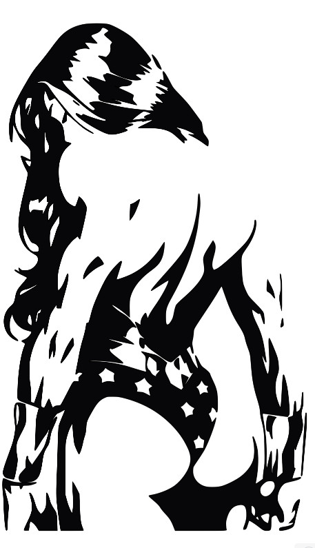 Wonder Woman Decal, Vinyl Superhero Decal Girl Power
