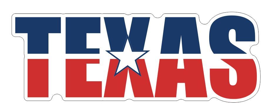 Texas Sticker Decal A485