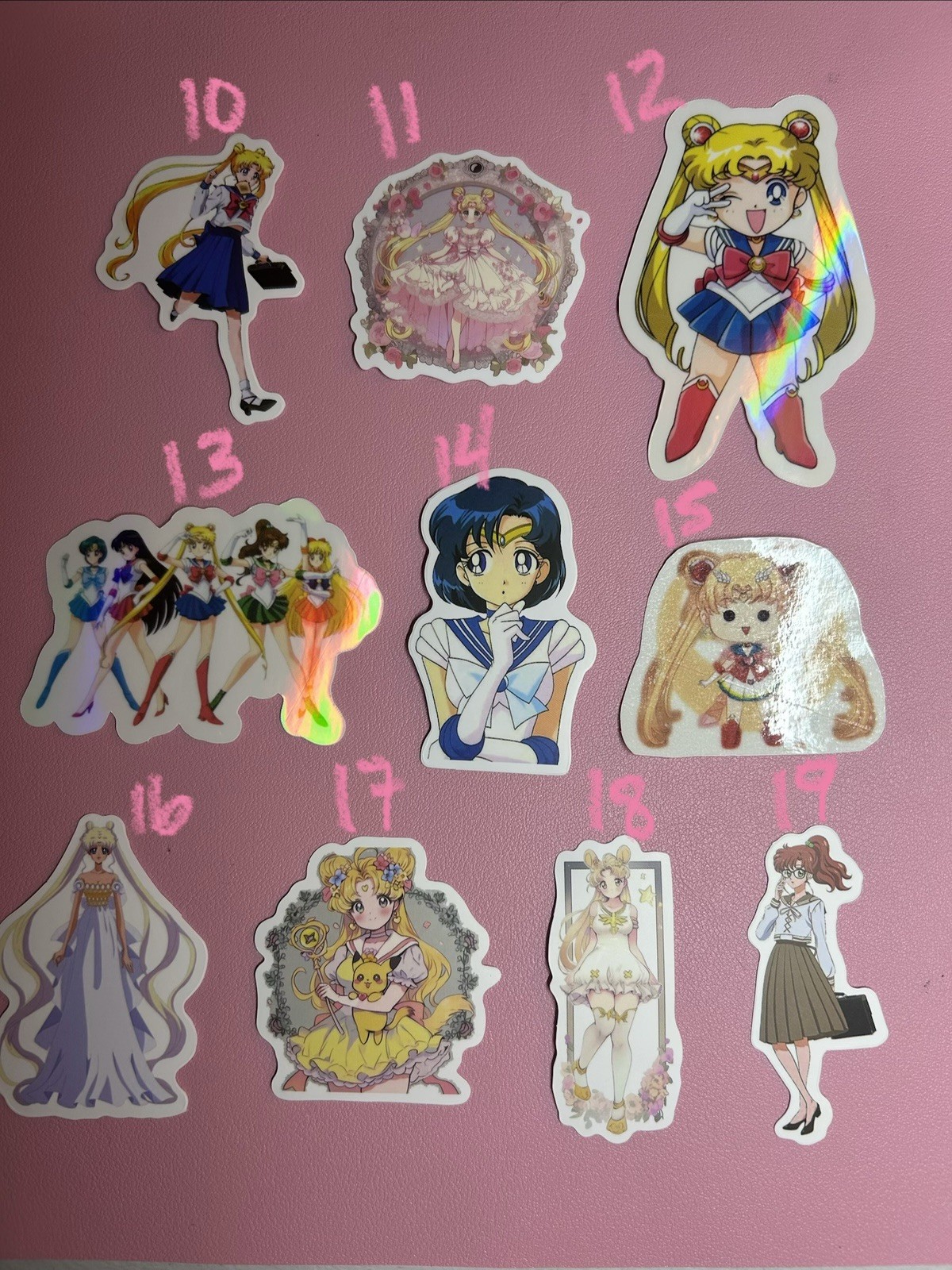 Sailor Moon And More Anime Stickers