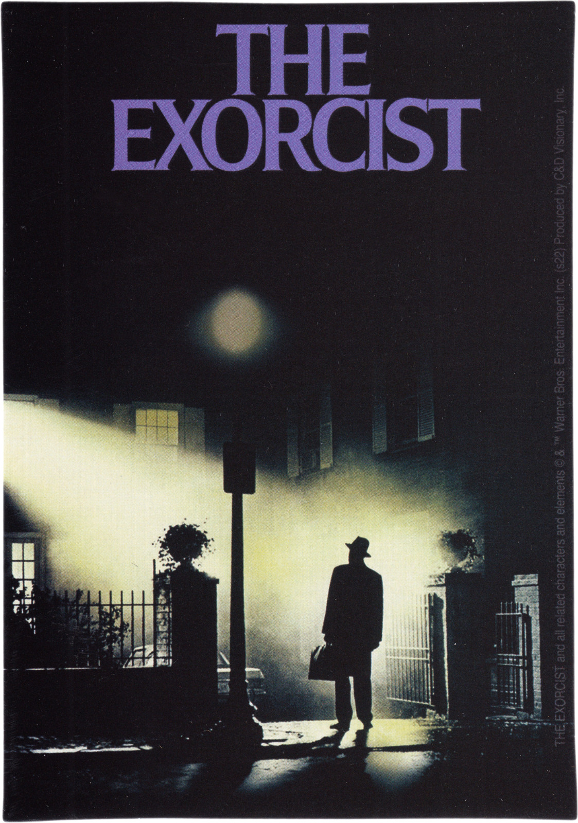 Sticker – The Exorcist Poster 1970s Classic Scary Horror Movie 5" Decal #5904